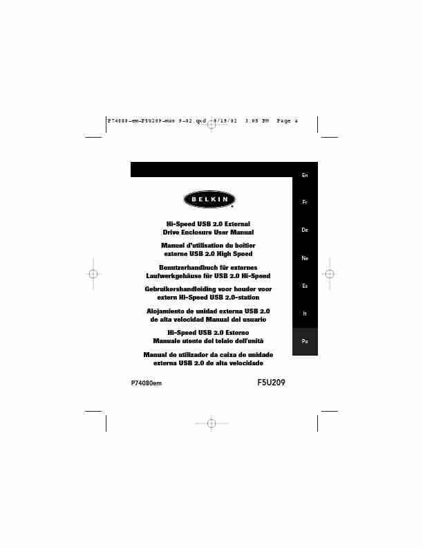 Belkin Computer Drive F5U209-page_pdf